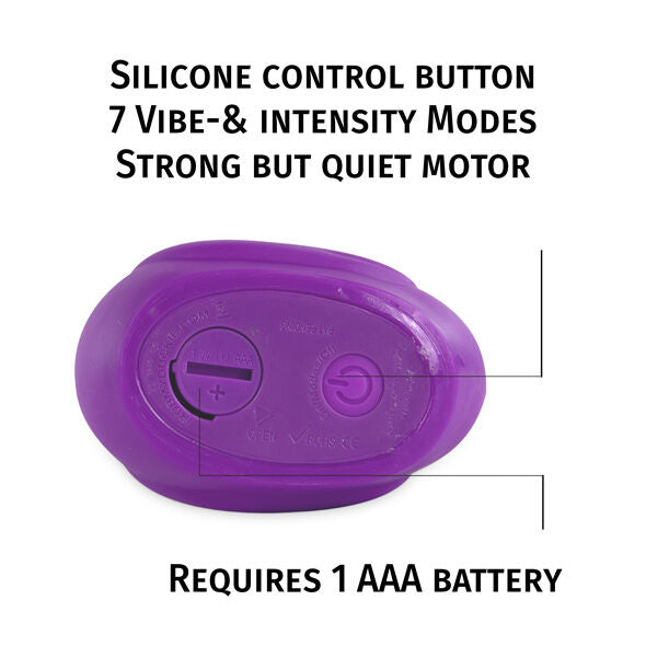 BIG TEASE TOYS - I RUB MY DUCKIE PATO VIBRADOR CLÁSICO MORADO