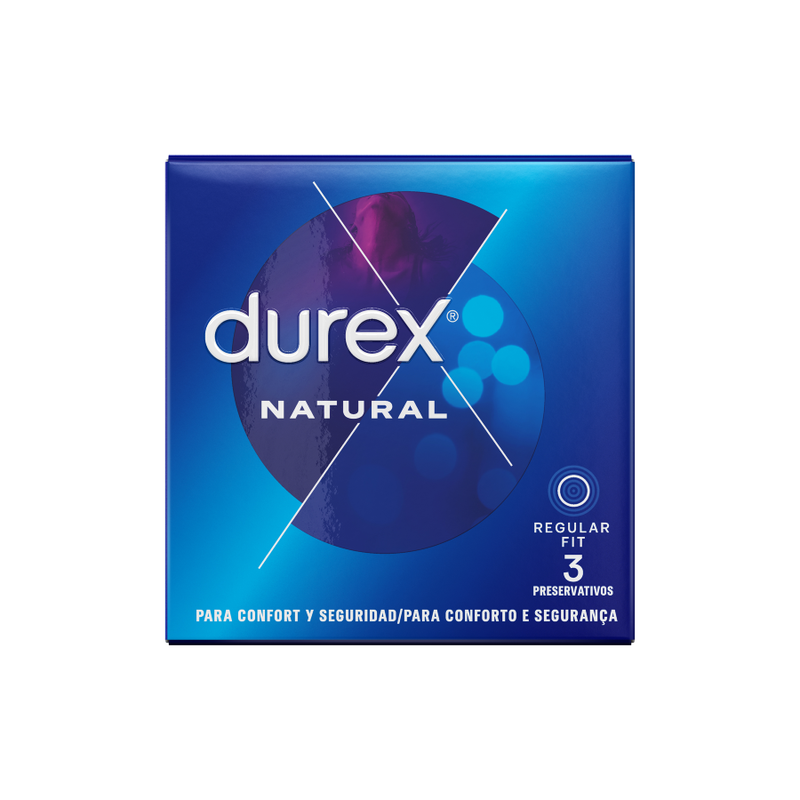 DUREX - NATURAL CLÁSICO 3 UNIDADES