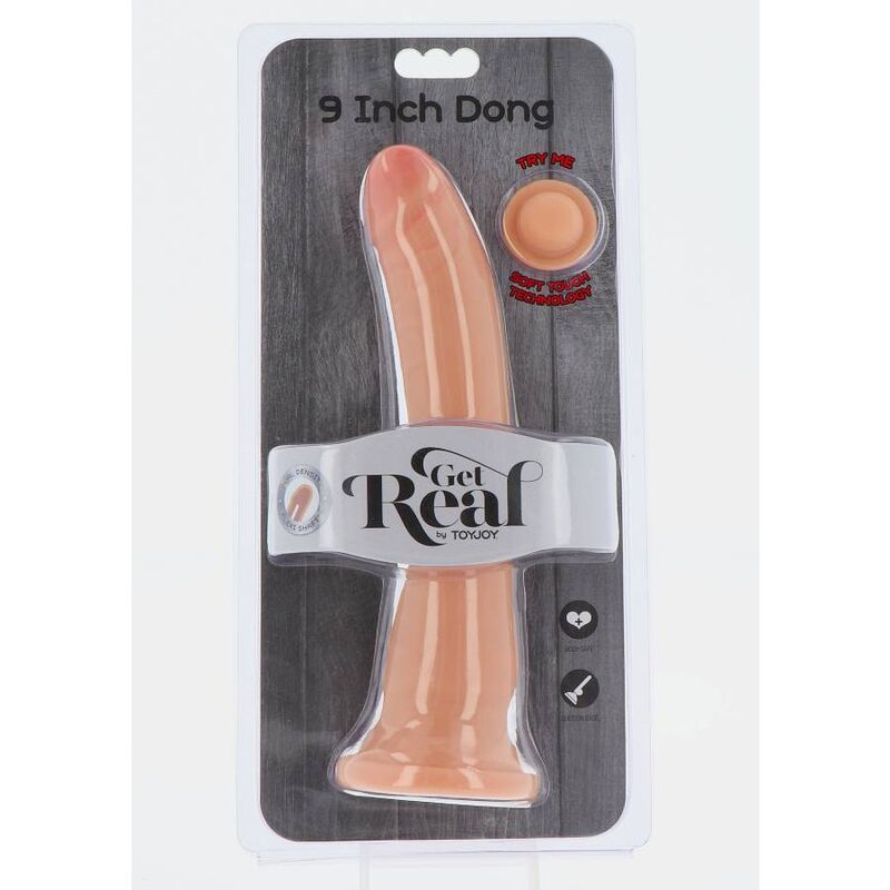 HAZLO REAL - DONG DE DOBLE DENSIDAD 20,5 CM PIEL