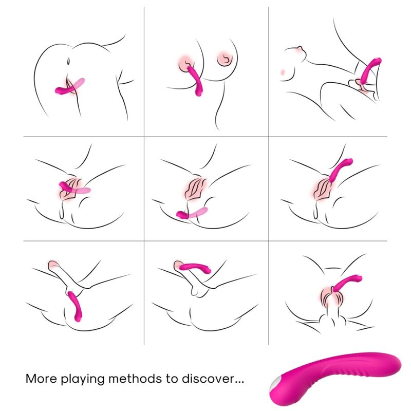 ARMONY - VIBRADOR LEGEND SILICONA FUCSIA
