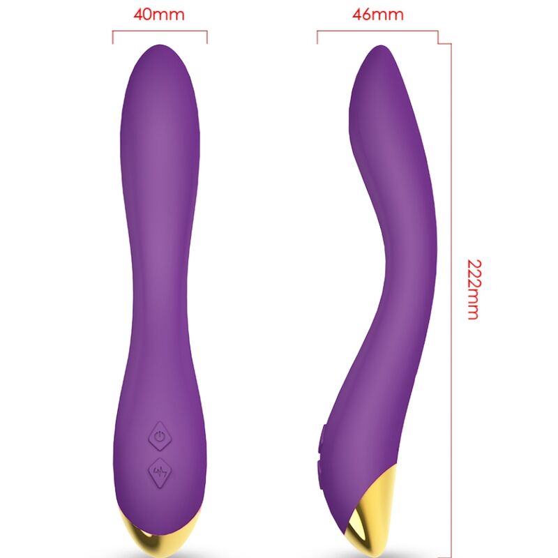 ARMONY - FLAMINGO VIBRADOR MULTIPOSICIÓN MORADO
