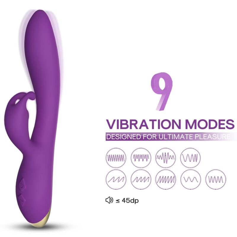 ARMONY - VIBRADOR BONNIE CONEJO MORADO