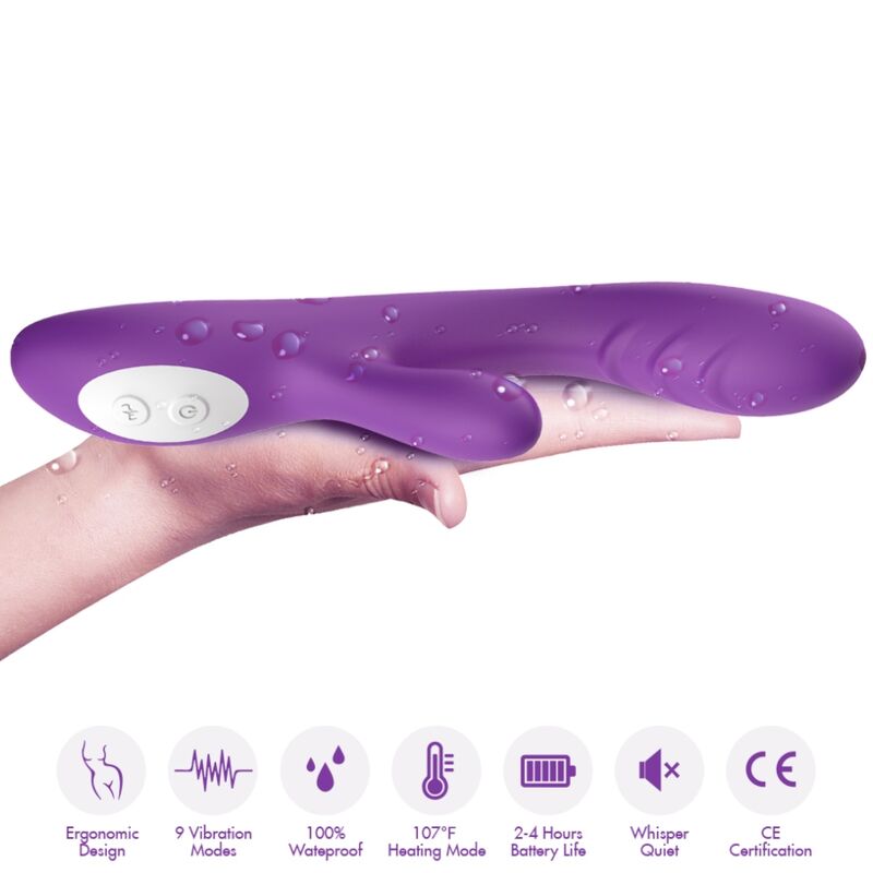 ARMONY - VIBRADOR SPARK EFECTO CALOR MORADO