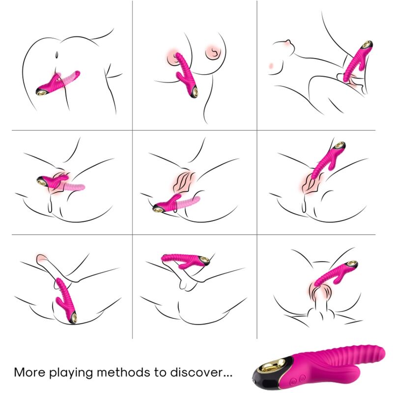 ARMONY - VIBRADOR ETERNITY SILICONA FUCSIA