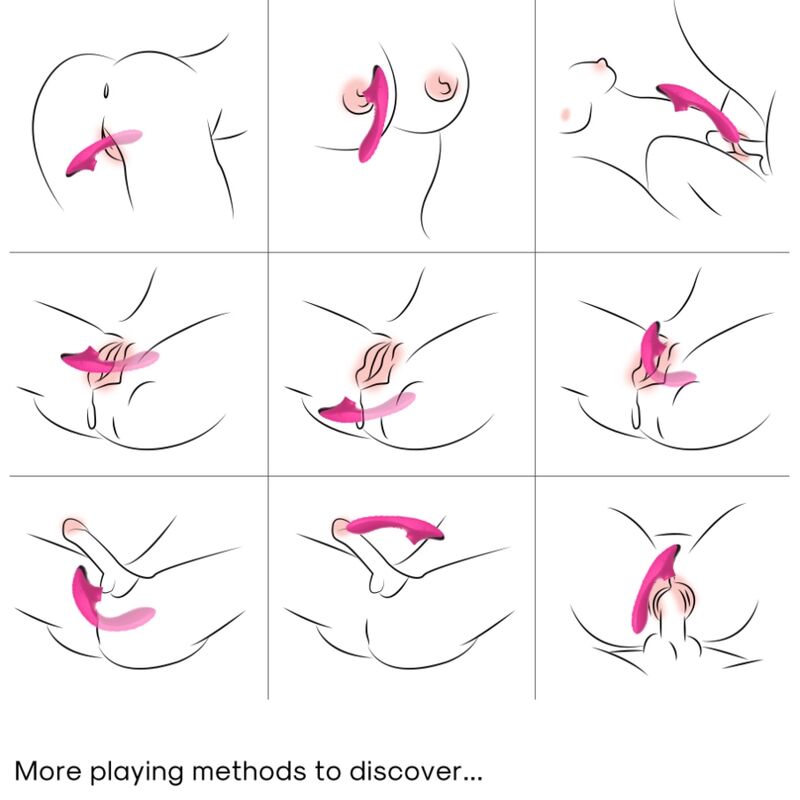 ARMONÍA - DUDU LAMIENDO CLITORIS VIBRADOR FUCSIA