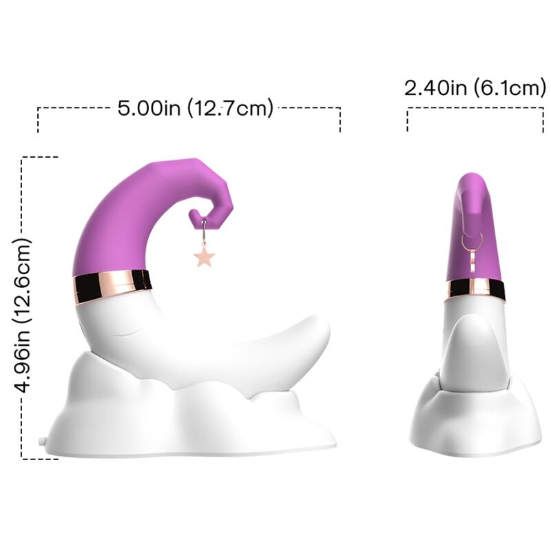 ARMONY - SWEETMOON LIMKING VIBRADOR DE CLÍTORIS Y PUNTO G ROSA