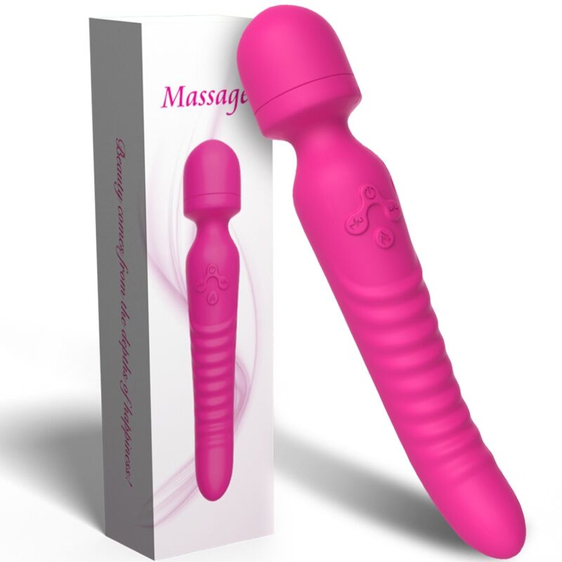 ARMONY - MASAJEADOR Y VIBRADOR MISSION EFECTO CALOR FUCSIA