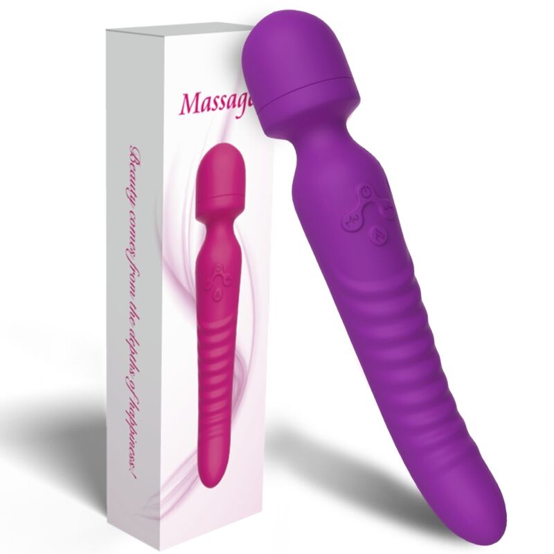 ARMONY - MASAJEADOR Y VIBRADOR MISSION EFECTO CALOR MORADO