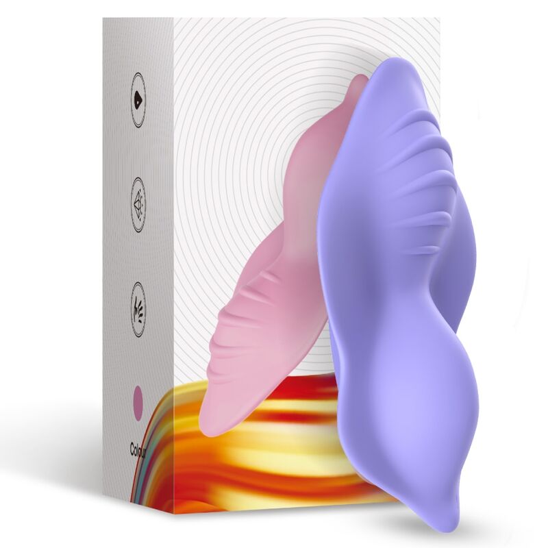 ARMONY - WHISPER BRAGUITAS VIBRADORAS CON CONTROL REMOTO MORADO