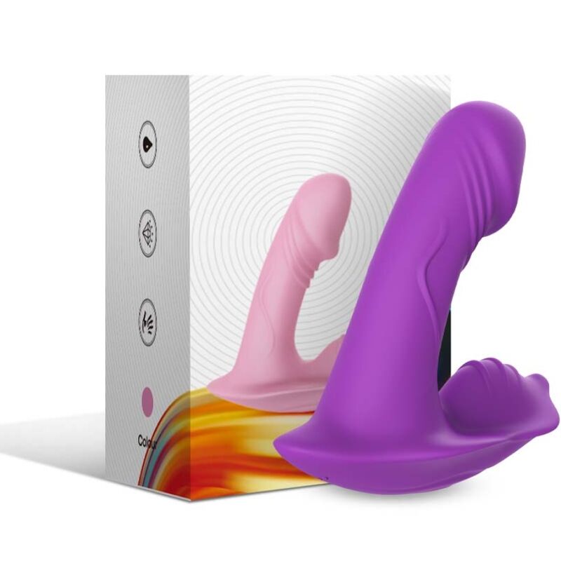 ARMONY - VIBRADOR SILBATO INTRODUCIBLE CONTROL REMOTO MORADO