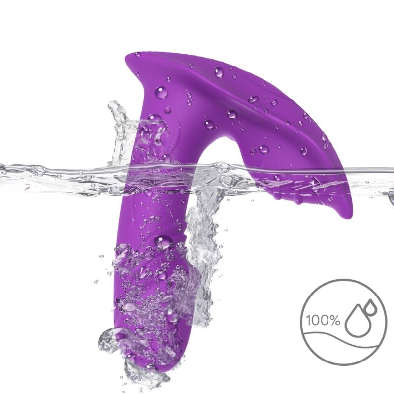 ARMONY - VIBRADOR SILBATO INTRODUCIBLE CONTROL REMOTO MORADO