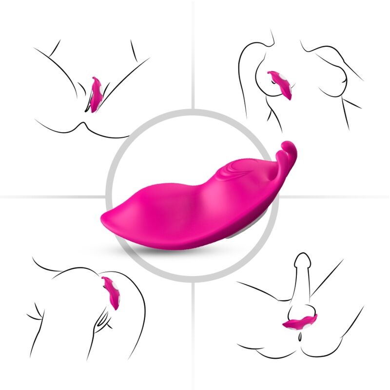 ARMONY - HONEYBEE BRAGUITAS VIBRADORAS PARA EL PUNTO G FUCSIA - APP GRATUITA