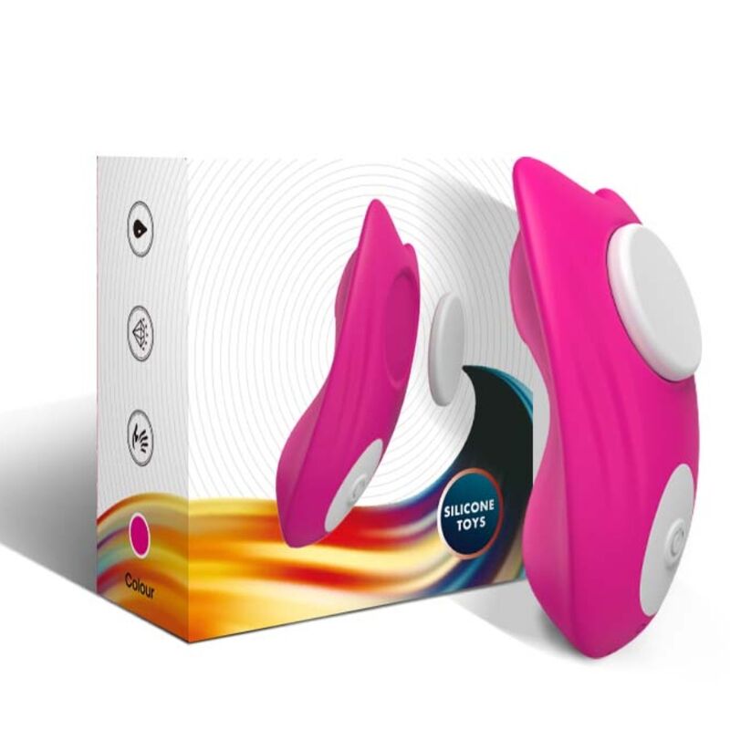 ARMONY - BRAGUITAS VIBRADORAS CON CONTROL REMOTO MARIPOSA ROSA