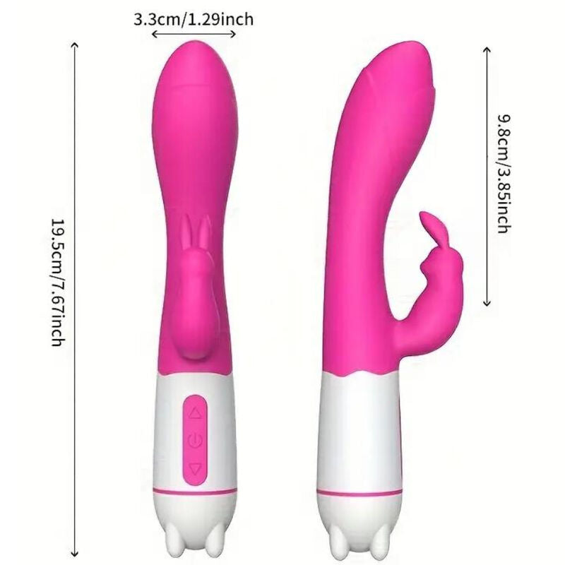 ARMONY - VIBRADOR Y ESTIMULADOR HAPPY RABBIT ROSE