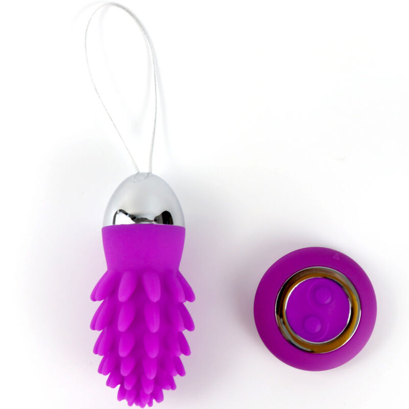 ARMONY - HUEVO VIBRADOR CACTUS PULPO VIOLETA CONTROL REMOTO