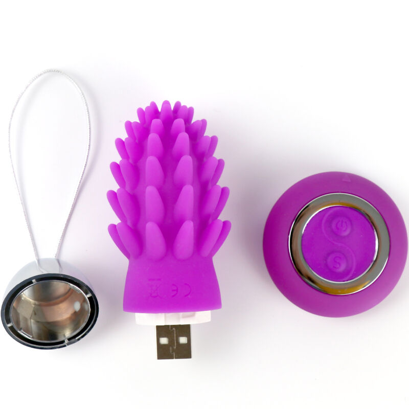 ARMONY - HUEVO VIBRADOR CACTUS PULPO VIOLETA CONTROL REMOTO
