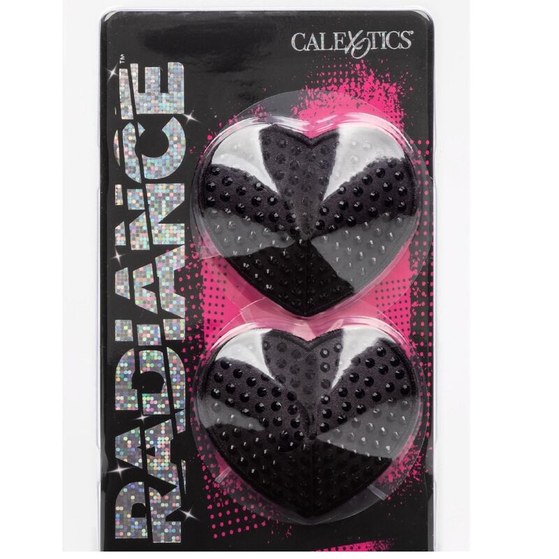 CALEXOTICS - PROTECTORES DE PEZONES CON JOYA EN FORMA DE CORAZÓN RADIANCE