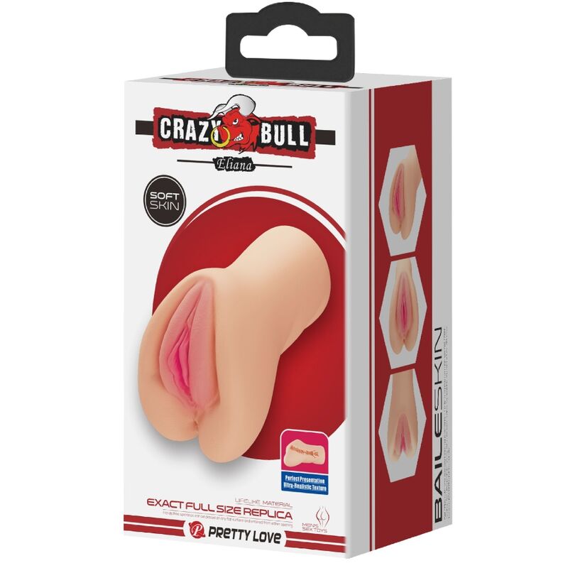CRAZY BULL - ELIANA MASTURBADOR CON FORMA DE VAGINA