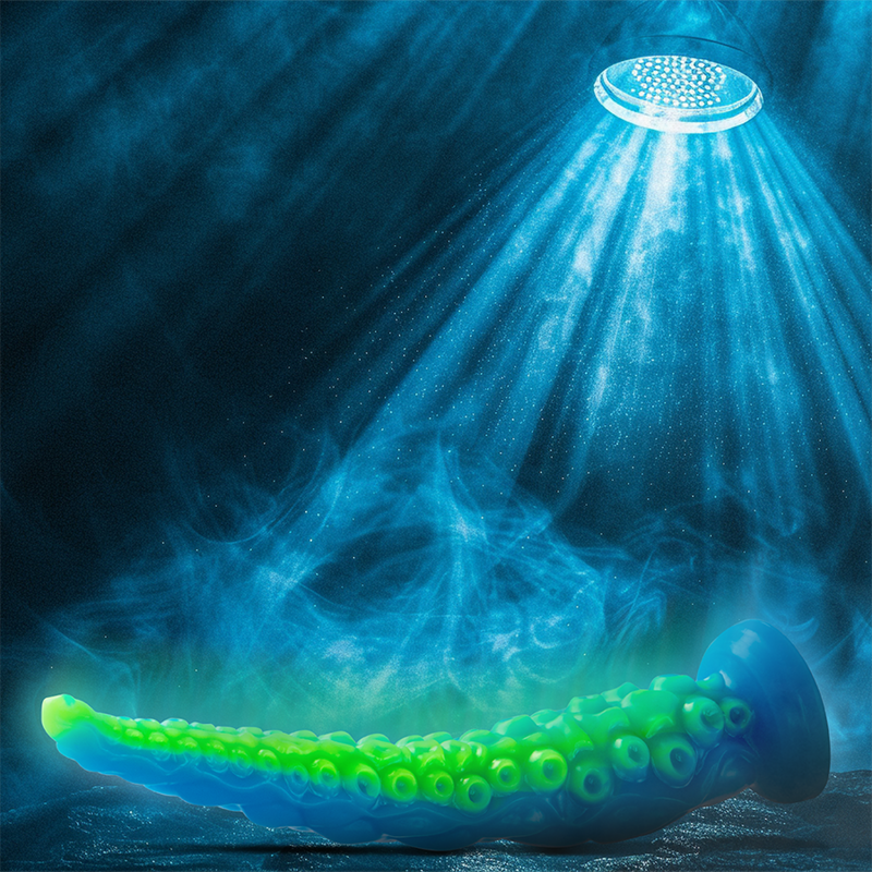 EPIC - DILDO DE TENTÁCULOS DELGADOS FLUORESCENTE SCYLLA TAMAÑO PEQUEÑO