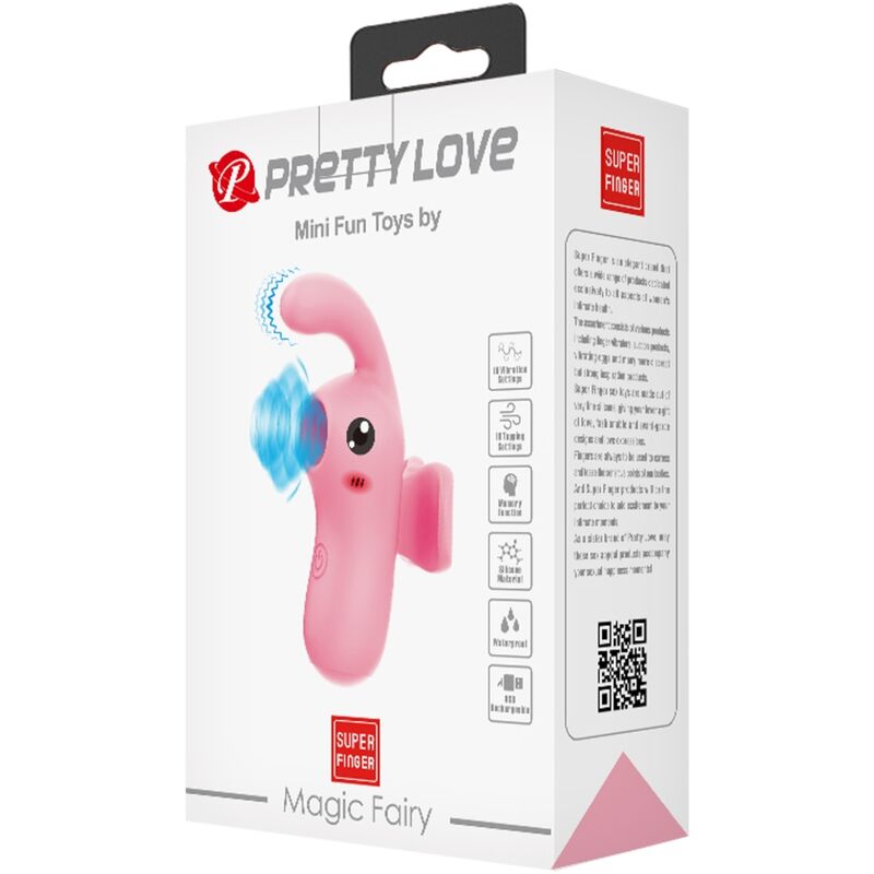 PRETTY LOVE - MINI JUGUETES DIVERTIDOS DE MAGIC FAIRY VIBRADOR Y SUCTOR