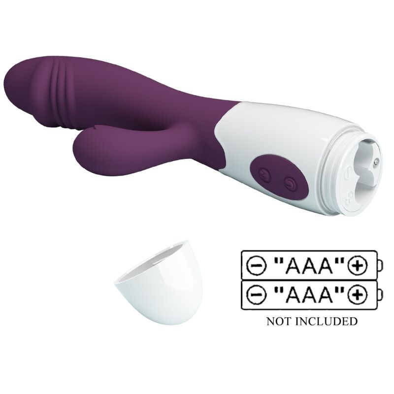 PRETTY LOVE - VIBRADOR PUNTO G RÁPIDO MORADO