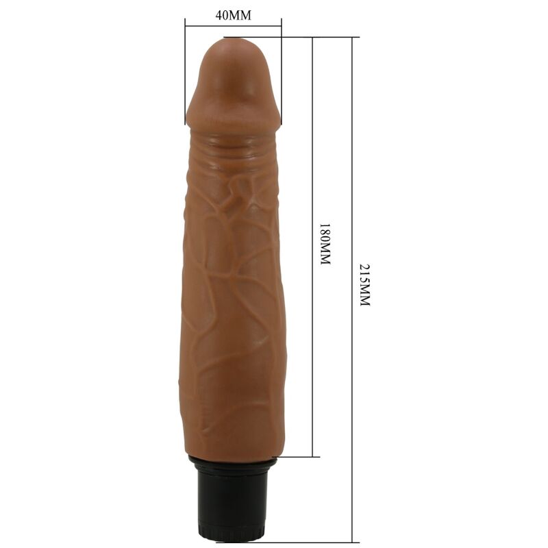 PRETTY LOVE - VIBRADOR REALISTA WALDORF 18 CM -O- 4 CM
