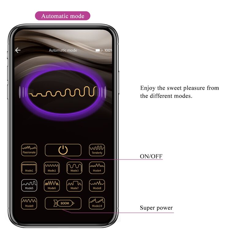 PRETTY LOVE - VIBRADOR ELECTROSHOCK HECTOR APP GRATIS VIOLETA