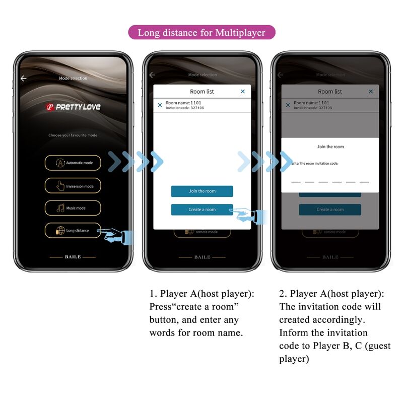 PRETTY LOVE - VIBRADOR ELECTROSHOCK HECTOR APP GRATIS VIOLETA