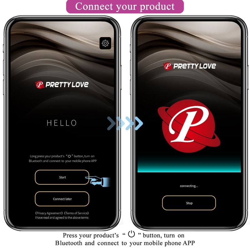 PRETTY LOVE - VIBRADOR ELECTROSHOCK HECTOR APP GRATIS VIOLETA