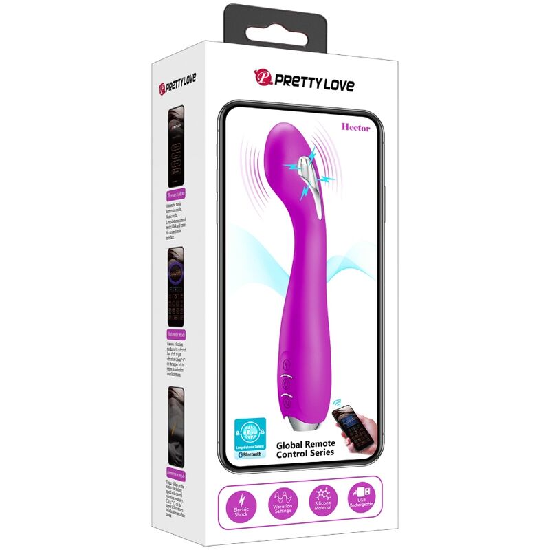 PRETTY LOVE - VIBRADOR ELECTROSHOCK HECTOR APP GRATIS VIOLETA