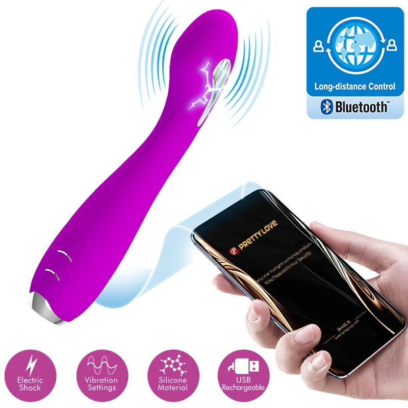 PRETTY LOVE - VIBRADOR ELECTROSHOCK HECTOR APP GRATIS VIOLETA