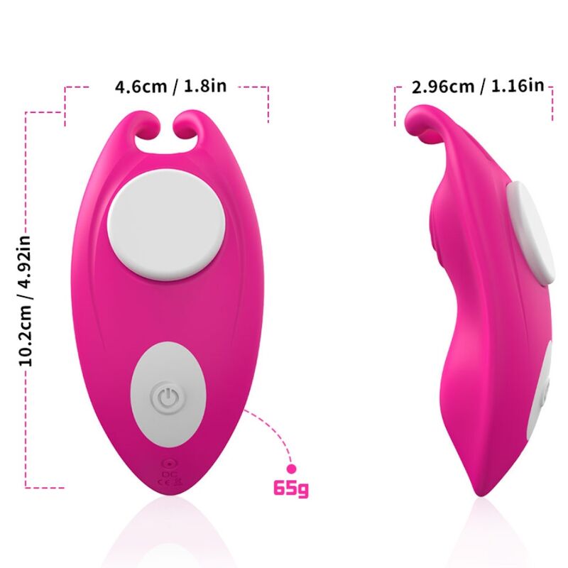 ARMONY - HONEYBEE BRAGUITAS VIBRADORAS PARA EL PUNTO G FUCSIA - APP GRATUITA