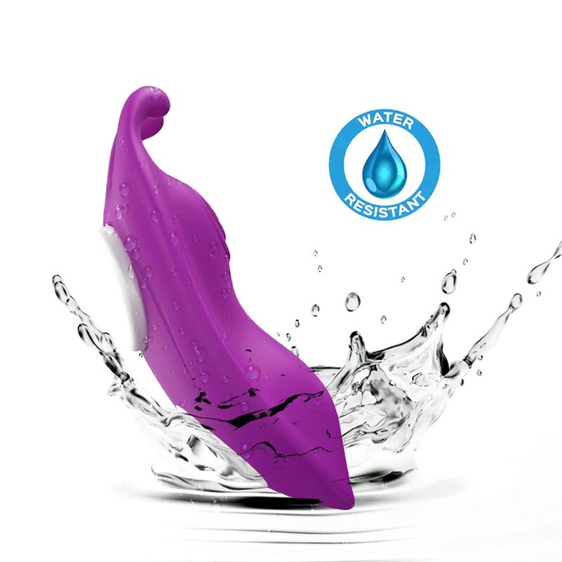 ARMONY - HONEYBEE BRAGUITAS VIBRADORAS CON CONTROL REMOTO PUNTO G MORADO