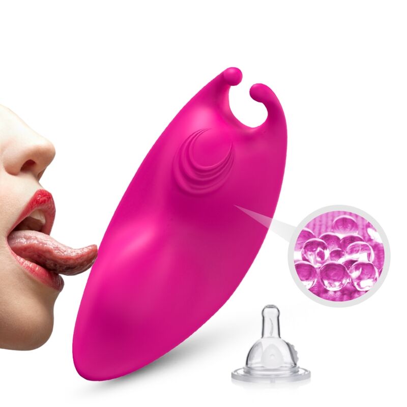ARMONY - HONEYBEE BRAGUITAS VIBRADORAS CON CONTROL REMOTO PUNTO G FUCSIA