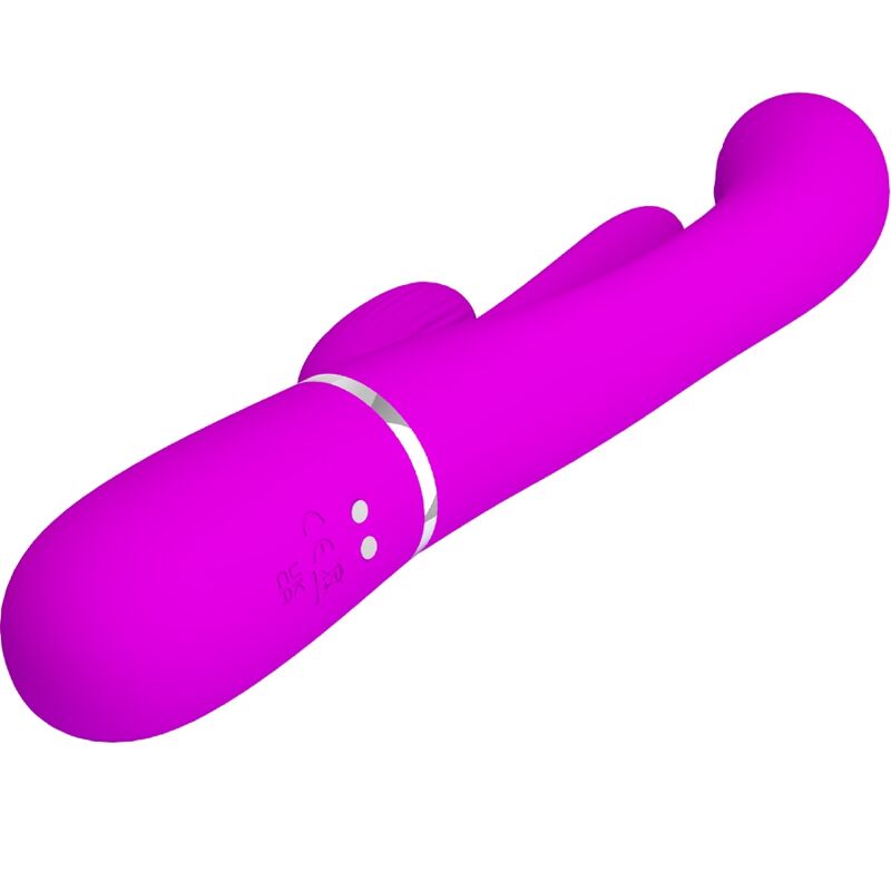 PRETTY LOVE - SHANIA TRIPLE RABBIT VIBRADOR MULTIFUNCIÓN ROSA