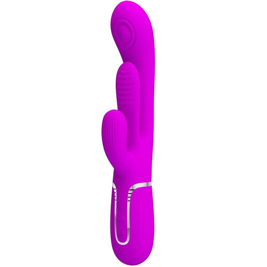PRETTY LOVE - SHANIA TRIPLE RABBIT VIBRADOR MULTIFUNCIÓN ROSA