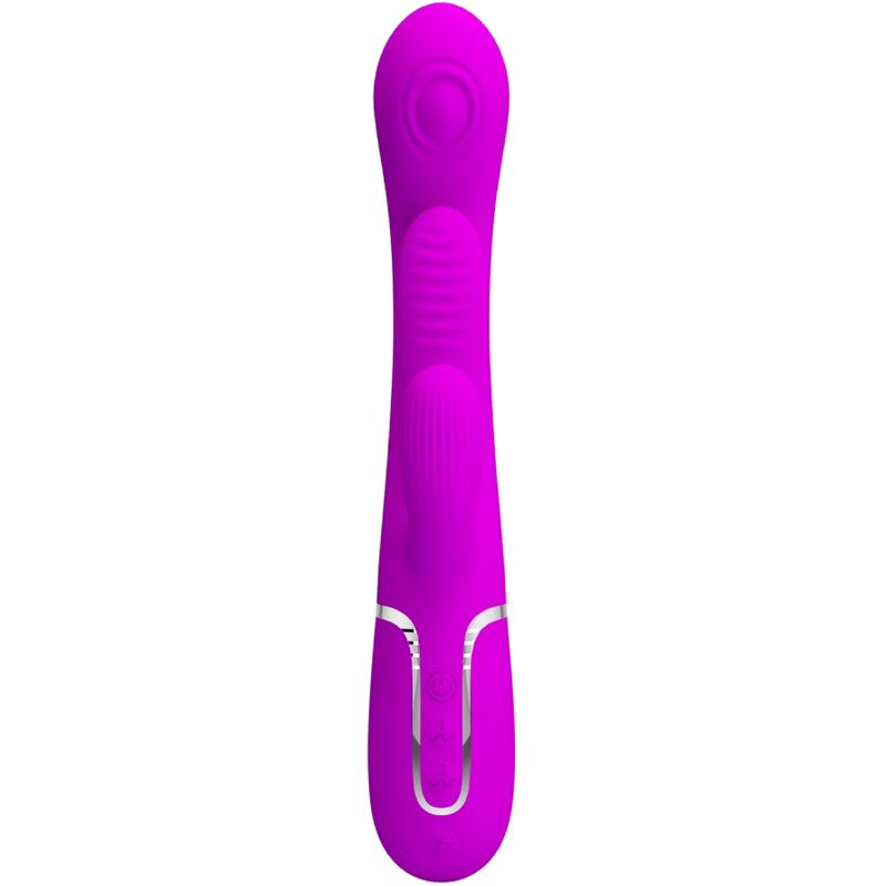 PRETTY LOVE - SHANIA TRIPLE RABBIT VIBRADOR MULTIFUNCIÓN ROSA