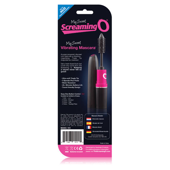 SCREAMING O - MÁSCARA VIBRADORA PARA OJOS