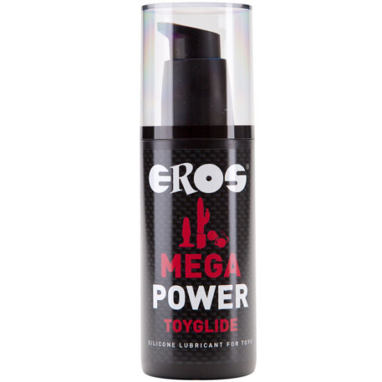 EROS POWER LINE - LUBRICANTE DE SILICONA POWER TOYGLIDE PARA JUGUETES 125 ML