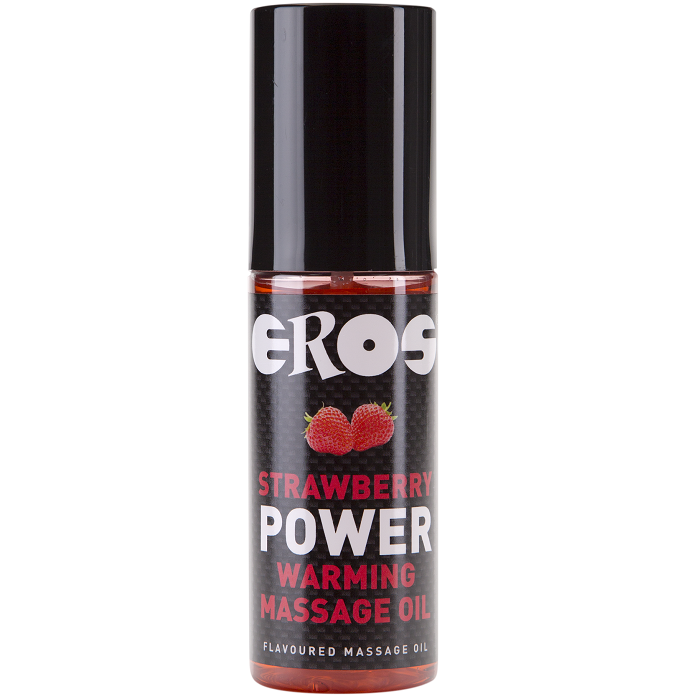 ACEITE DE MASAJE CALORÍFICO EROS STRAWBERRY POWER