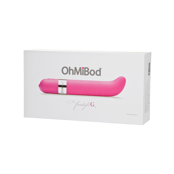 OHMIBOD - ESTIMULADOR VIBRADOR DEL PUNTO G ROSA FREESTYLE