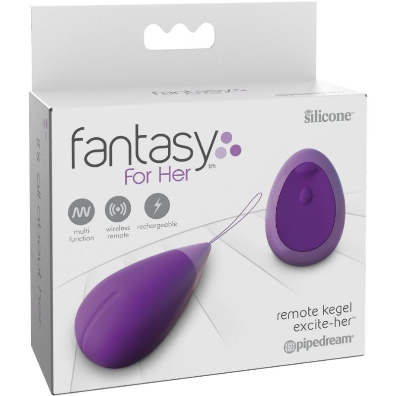 FANTASÍA PARA ELLA - KEGEL REMOTO EXCITE-HER
