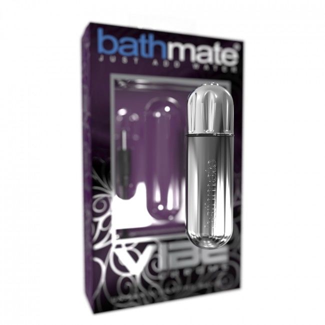 BATHMATE - VIBRADOR BALA PLATEADA