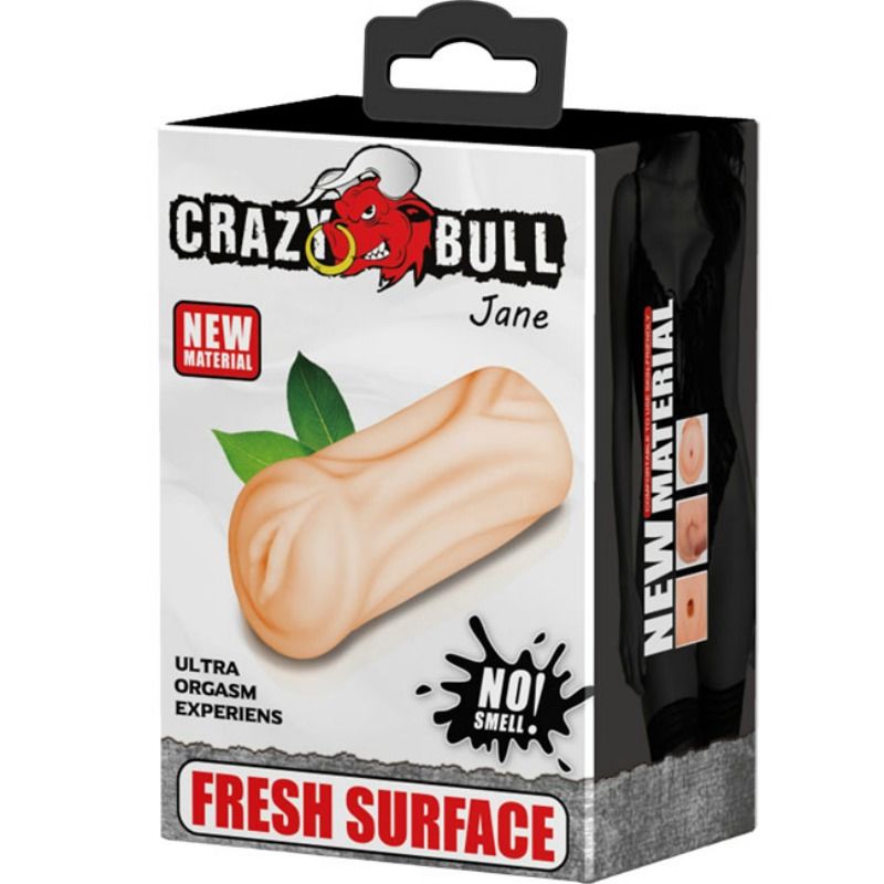 CRAZY BULL - MASTURBADOR VAGINAL JANE 13,5 CM