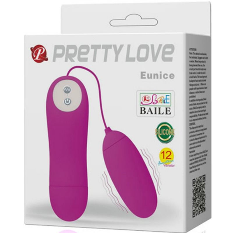 PRETTY LOVE - HUEVO VIBRADOR EUNICE