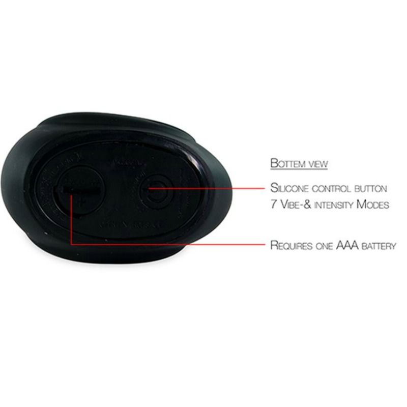 BIG TEASE TOYS - PATO VIBRADOR CLÁSICO I RUB MY DUCKIE NEGRO