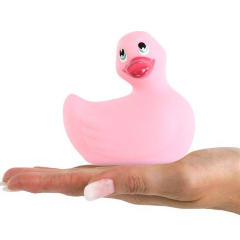 BIG TEASE TOYS - PATO VIBRADOR CLÁSICO I RUB MY DUCKIE ROSA