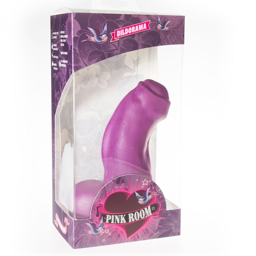 SALA ROSA - DILDO REALISTA NESTOR MORADO 16,5 CM