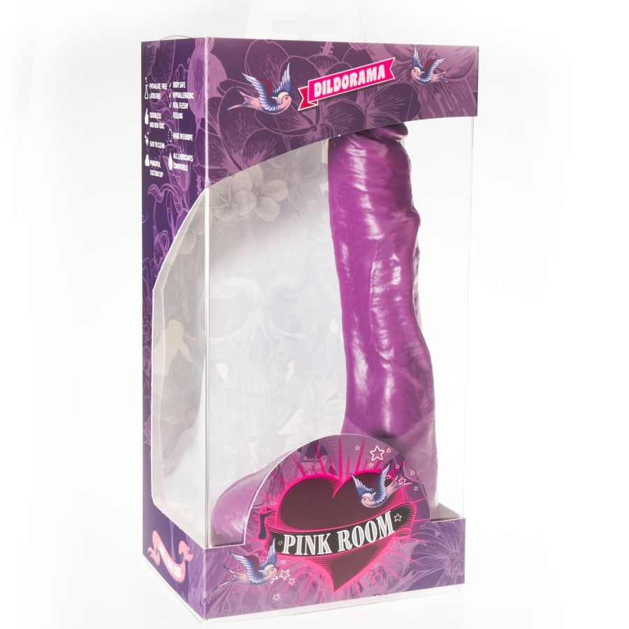 PINK ROOM - DILDO REALISTA NILO MORADO 23 CM