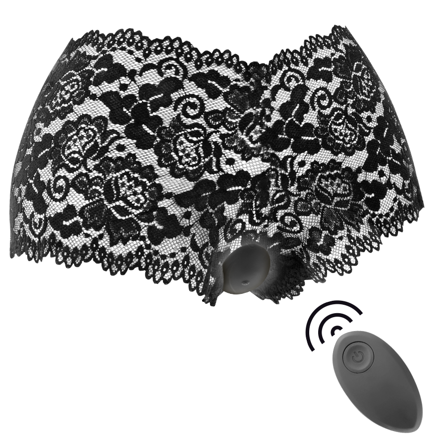 BLACK&SILVER - ESTIMULADOR DE CONTROL REMOTO ZARA CON BRAGUITA GRATIS